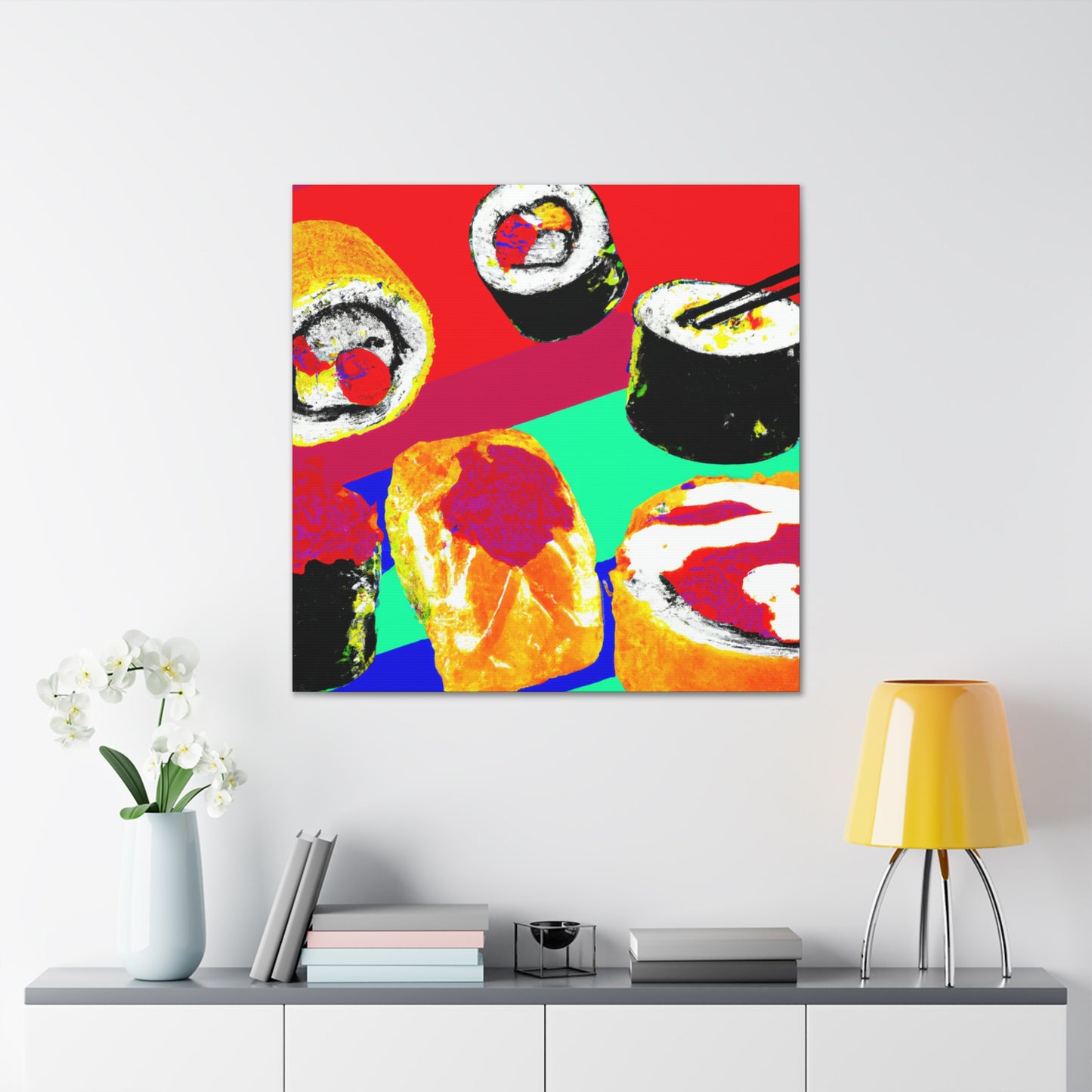 Sushi Pop Dreams. - Canvas