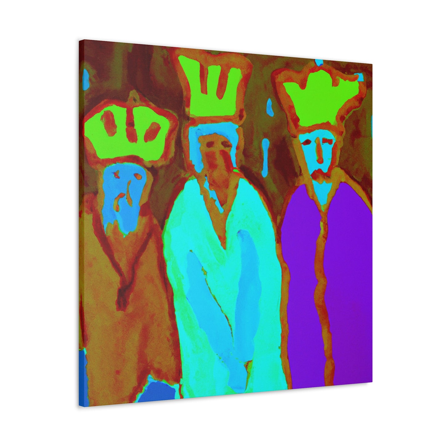 "Wise Men in Fauvism" - Canvas