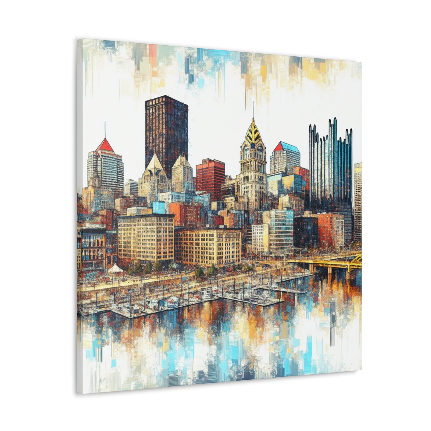 Steel City Sunrise Dream - Canvas