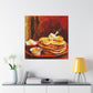 "Pancakes in Impressionism" - Canvas