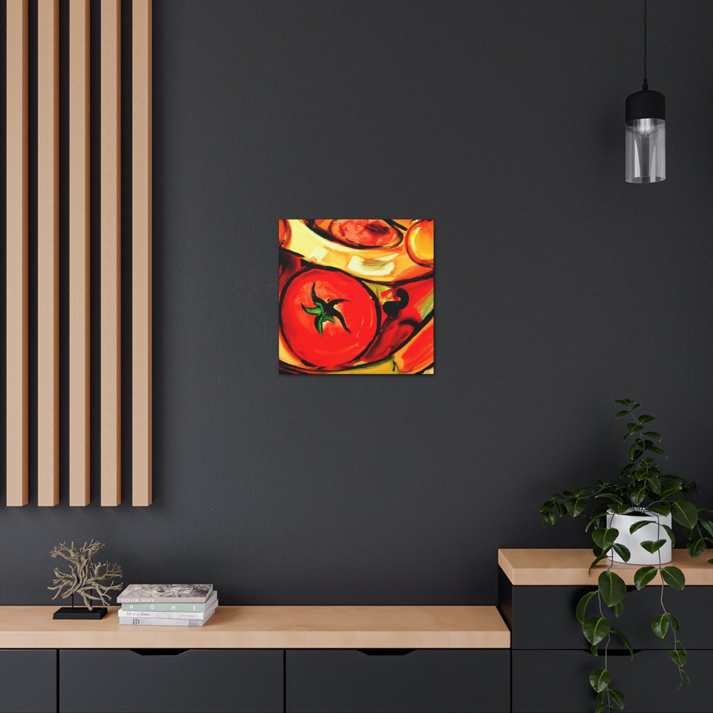 Tomato Fauvist Vision - Canvas