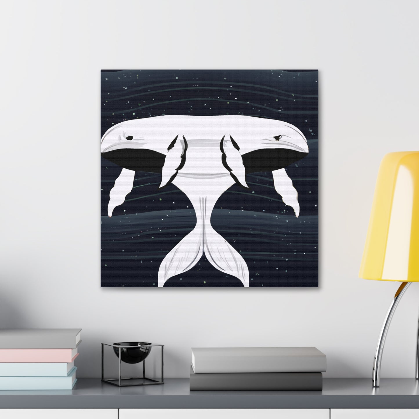 Bowhead Whale Majestic Rise - Canvas