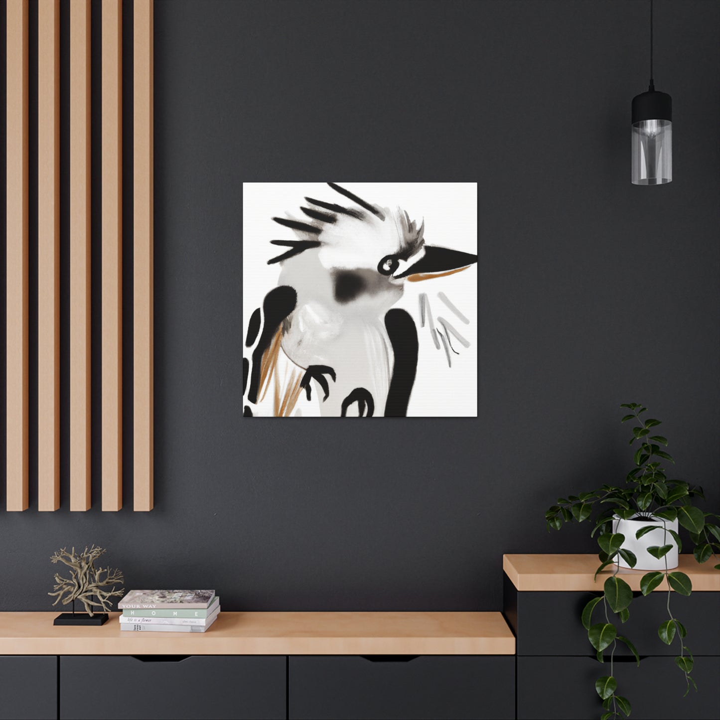 "Kookaburra in Flight" - Canvas