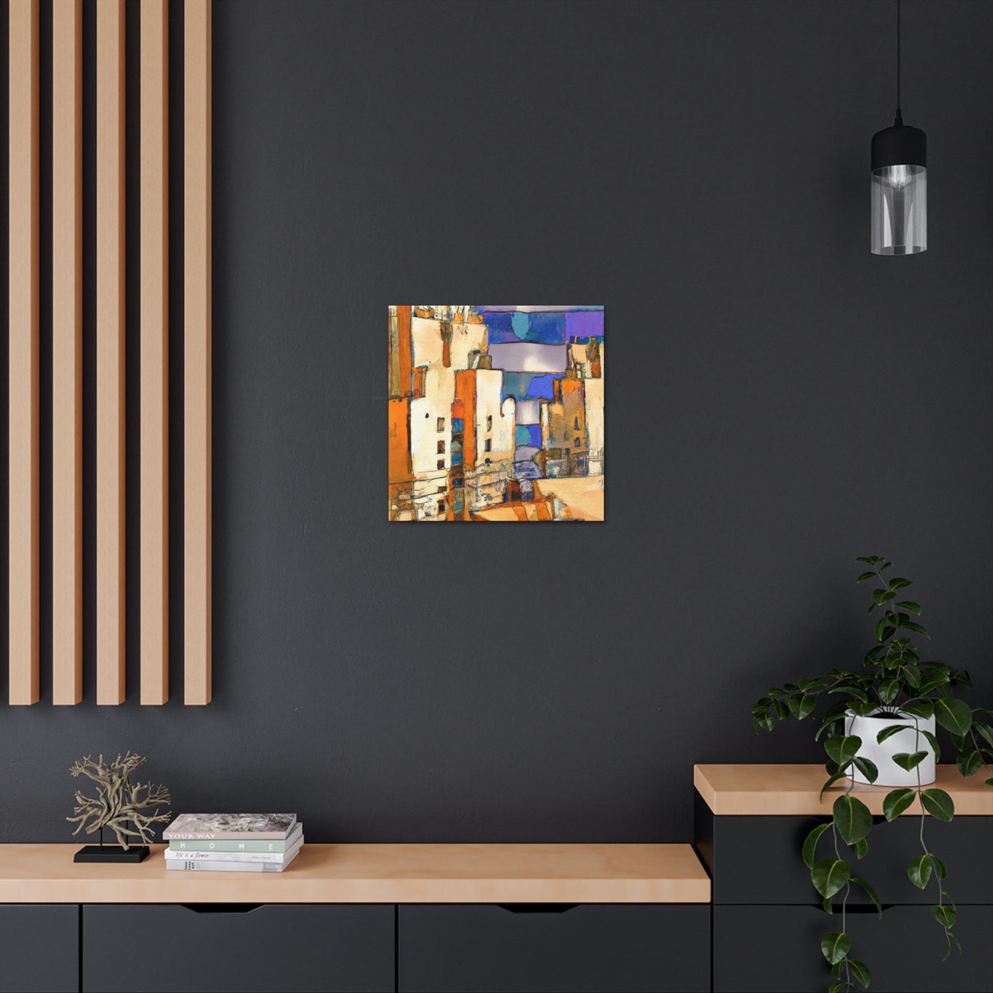 "Modernist Deco Mastery" - Canvas