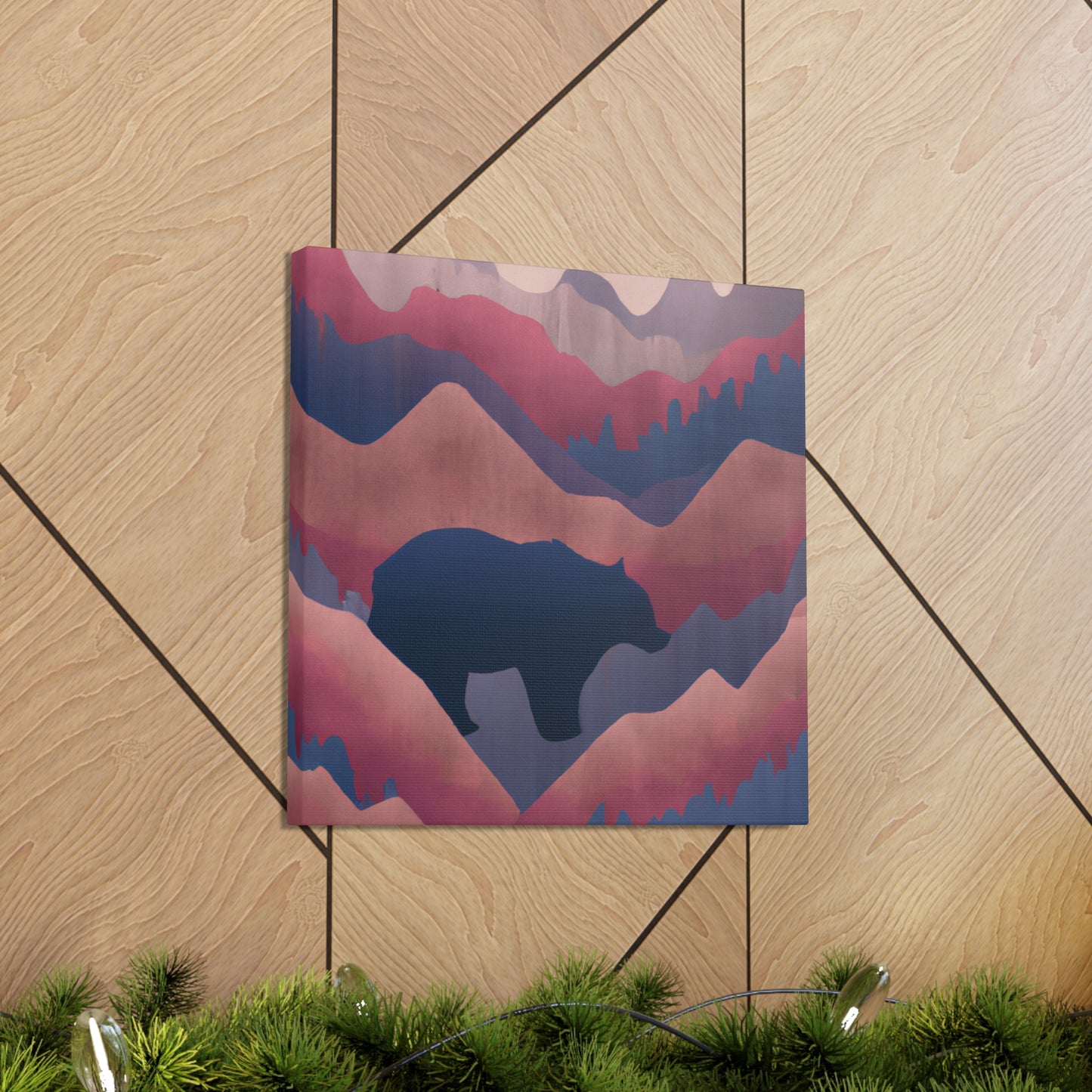 "Bear of the Roaring Twenties" - Canvas