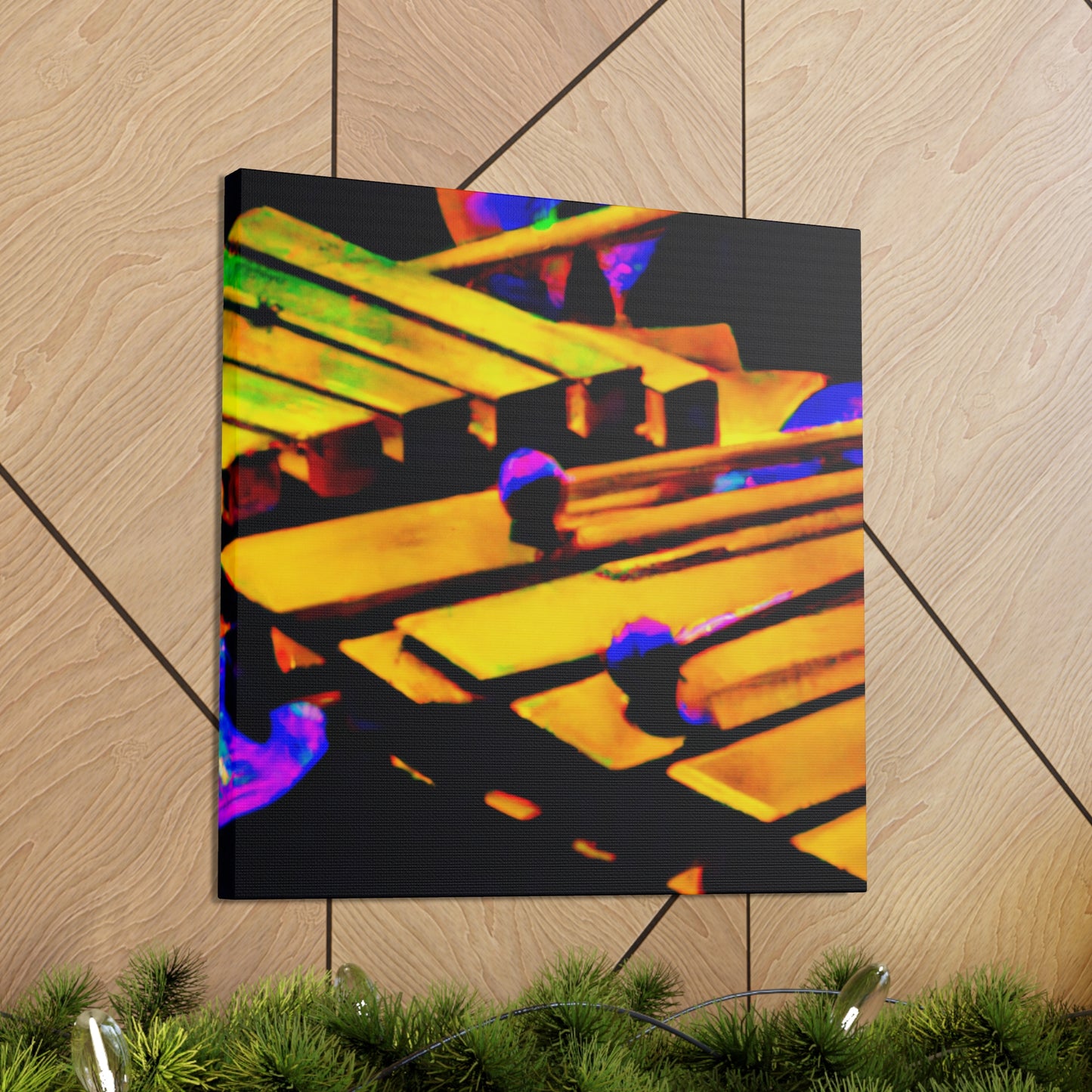 Xylophone in Colorful Harmony - Canvas