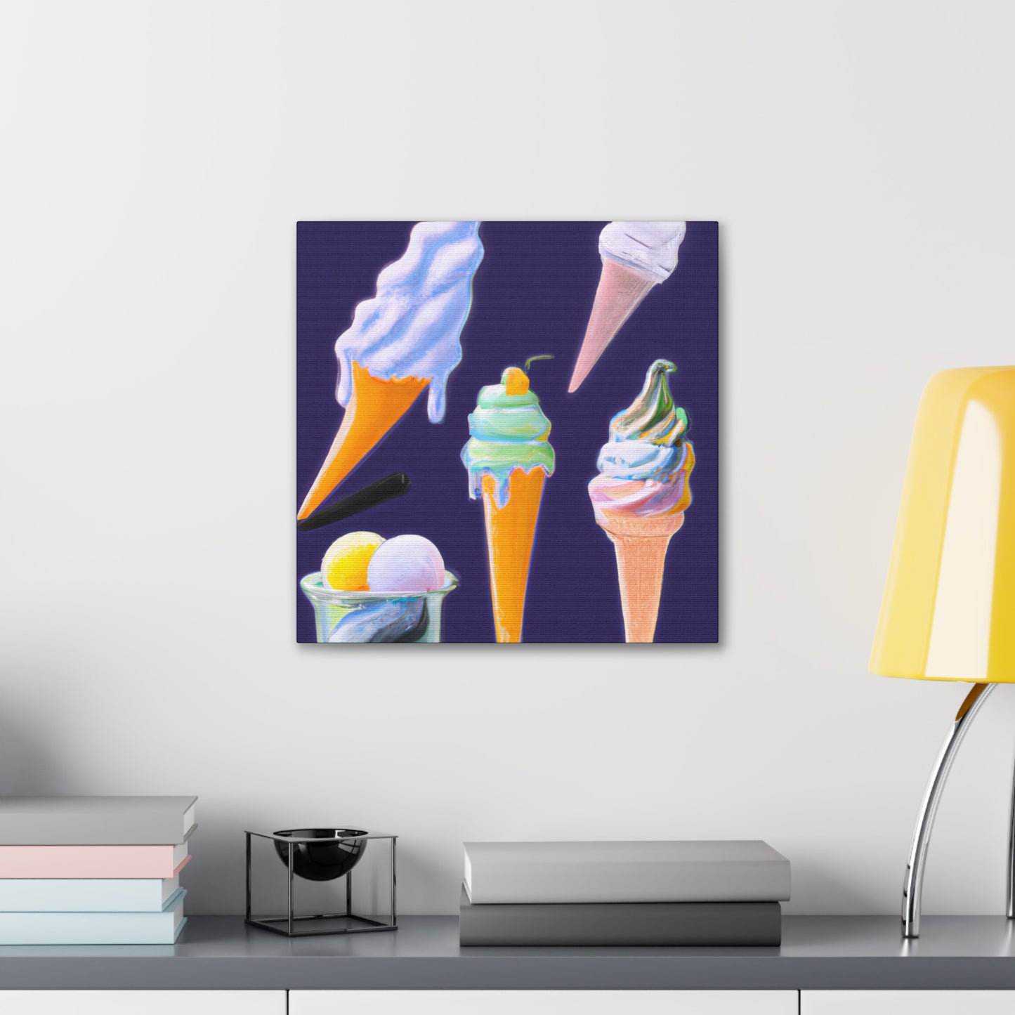 "Cool Treat in Summer" - Canvas