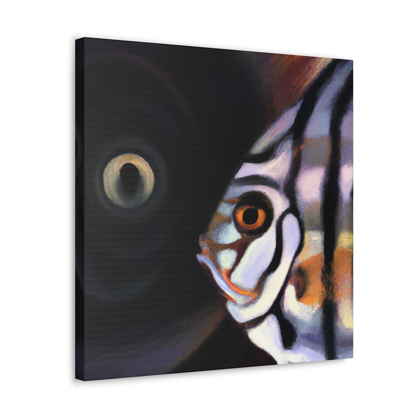 "Discus Dance in Light" - Canvas