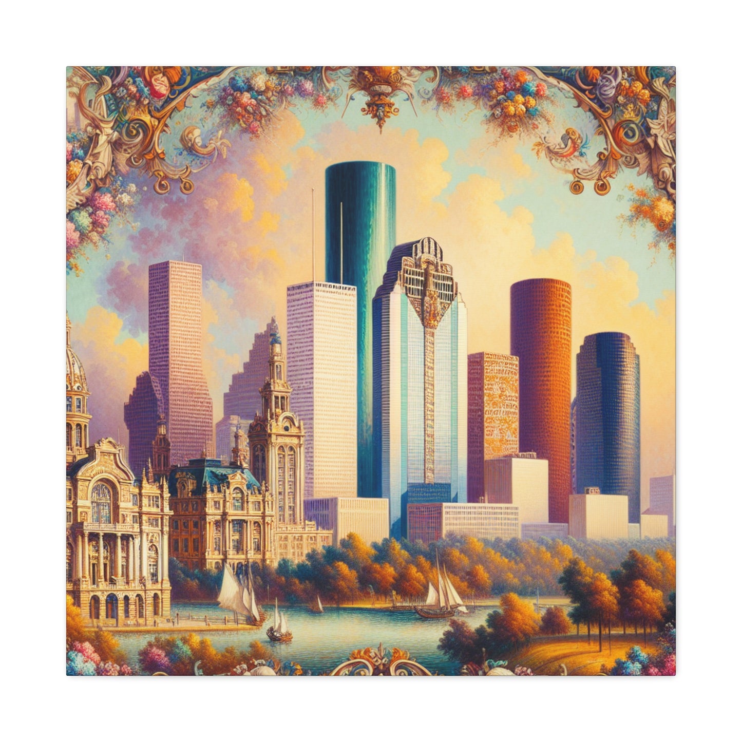 "The Texan Tapestry" - Canvas