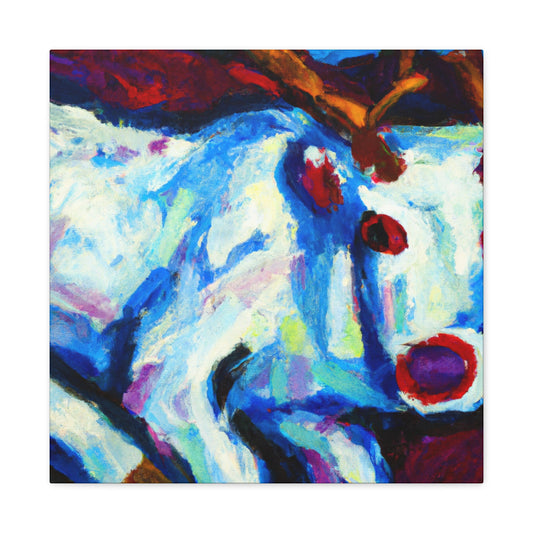 Fauve Reindeer Dance - Canvas