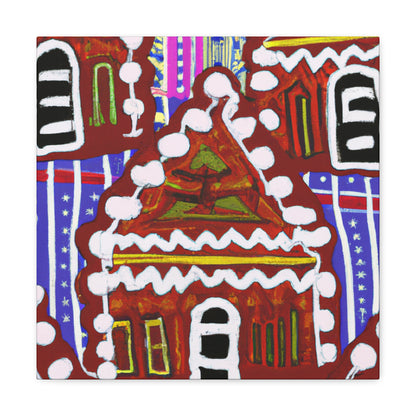 Gingerbread Pop Palace - Canvas