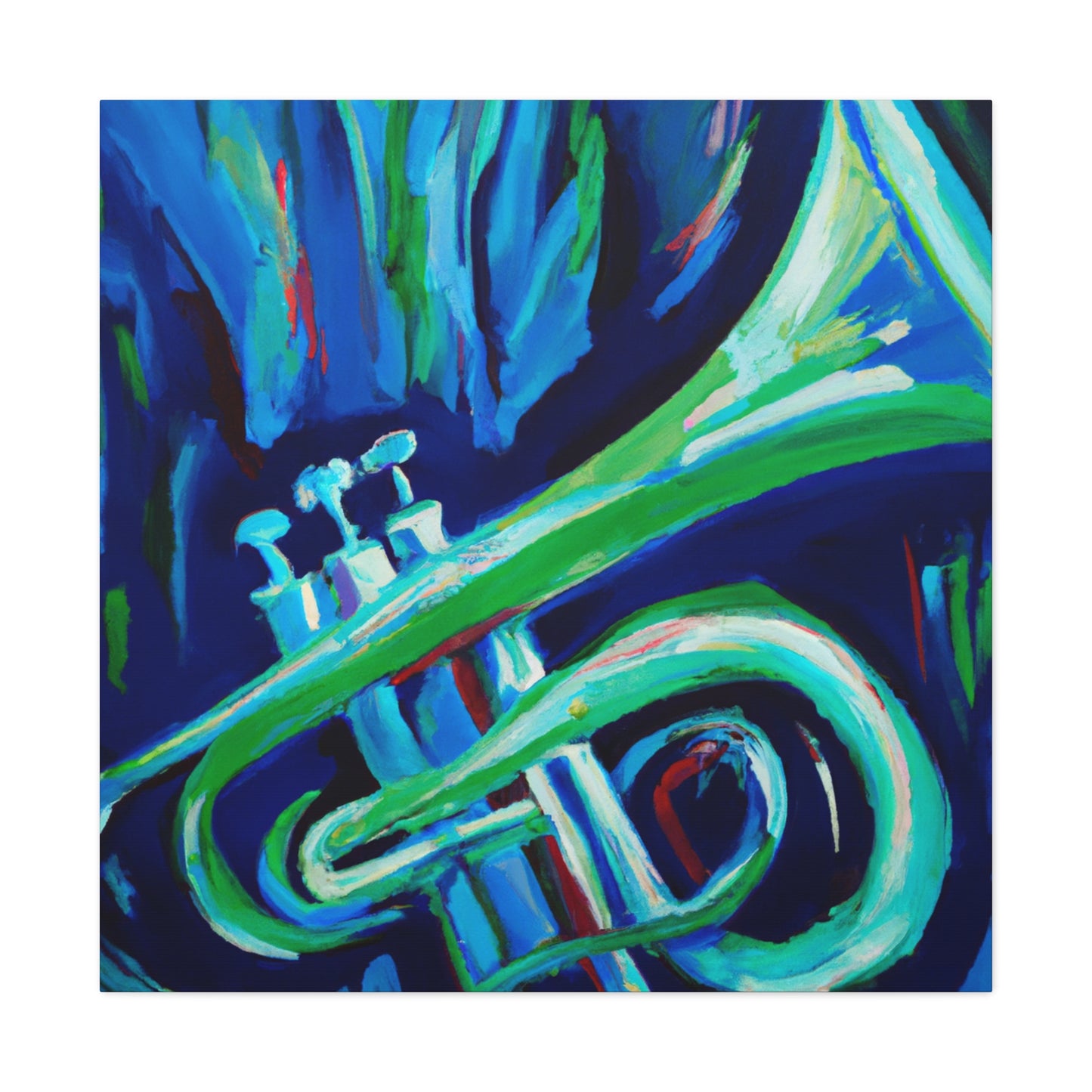 "Trumpets of Joyful Melody" - Canvas