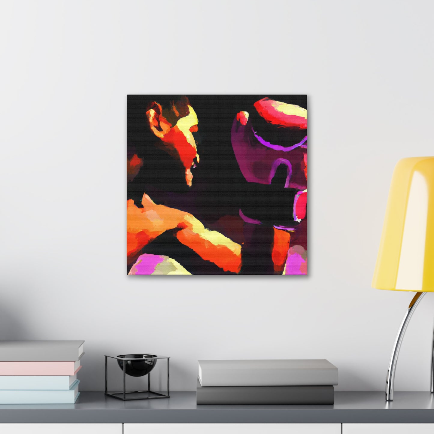 Glove and Victory Dance - Canvas