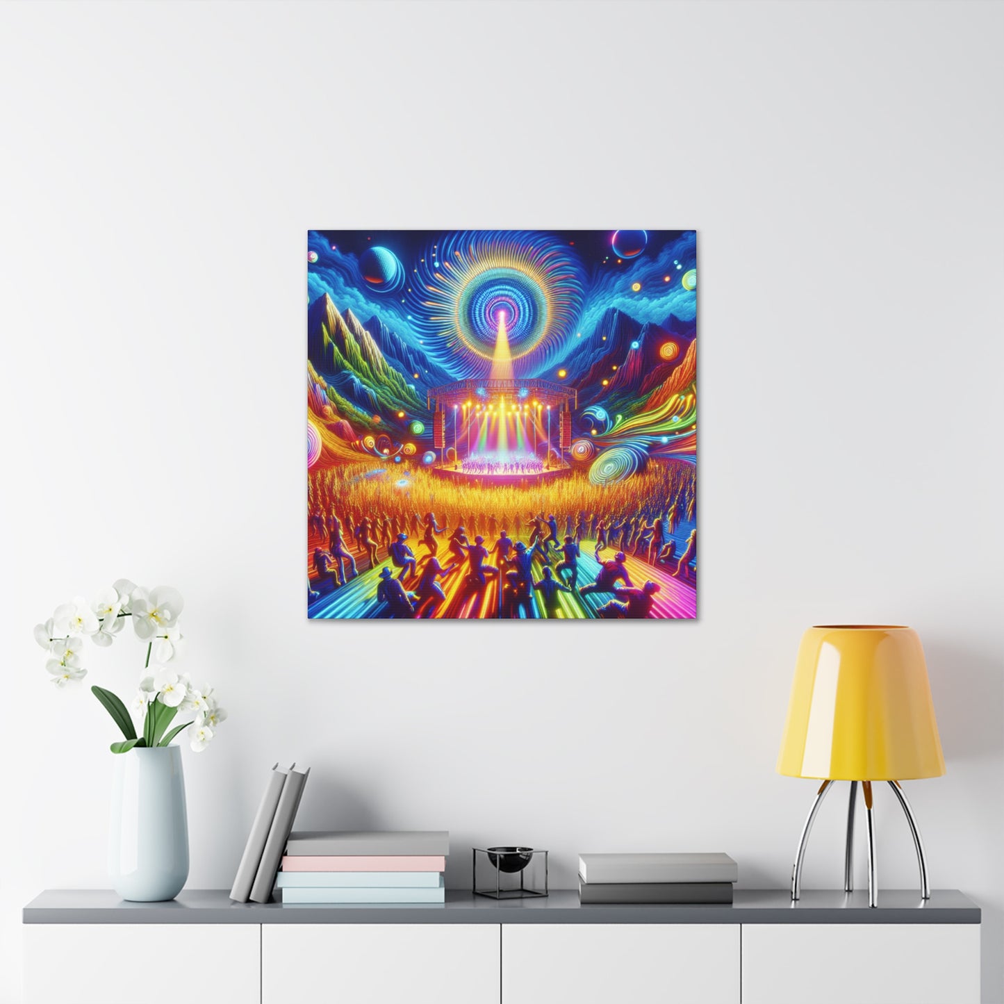 Euphoric Nature's Dance - Canvas