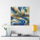 "Cityscape Serenity: Portland" - Canvas