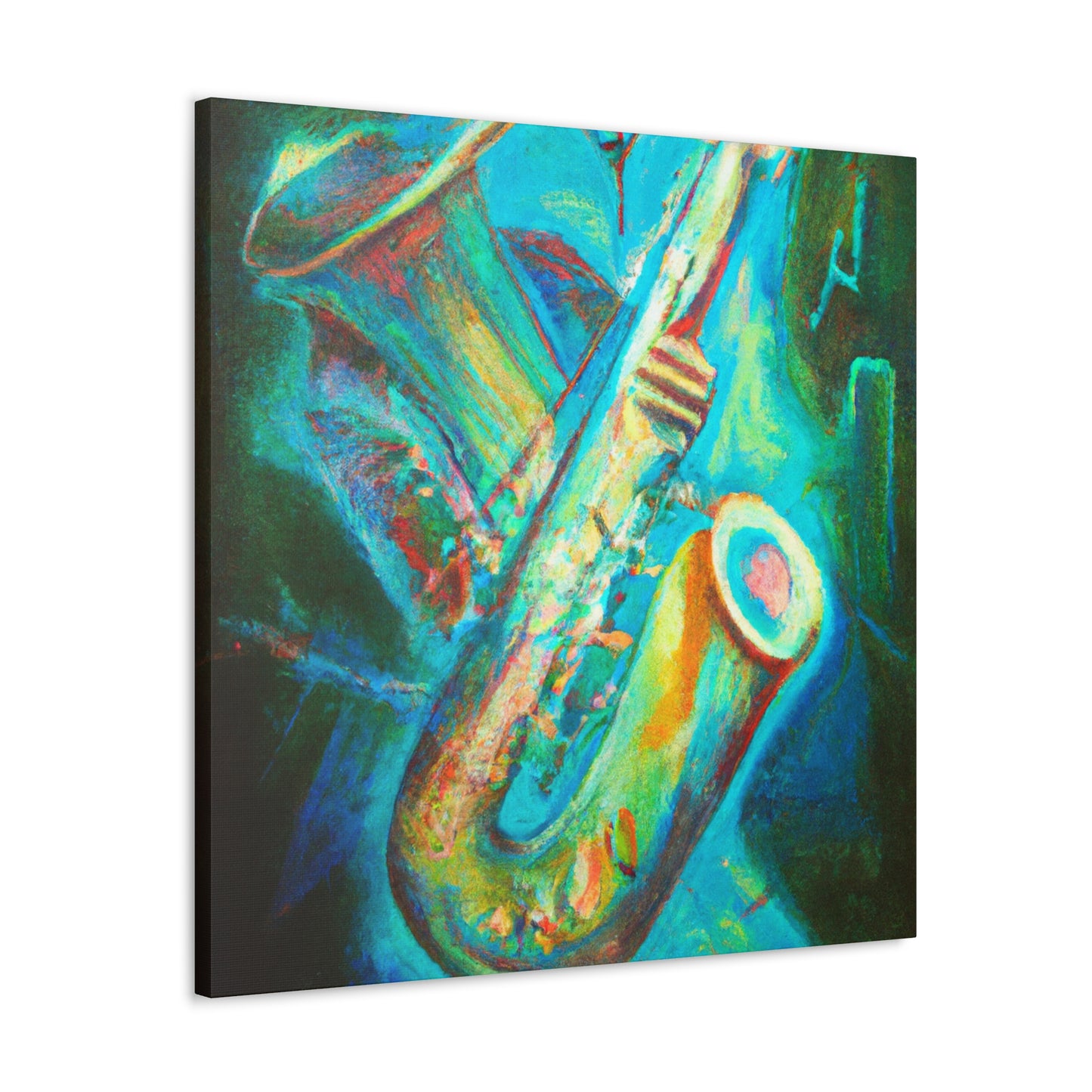 Saxophone in a Dream - Canvas