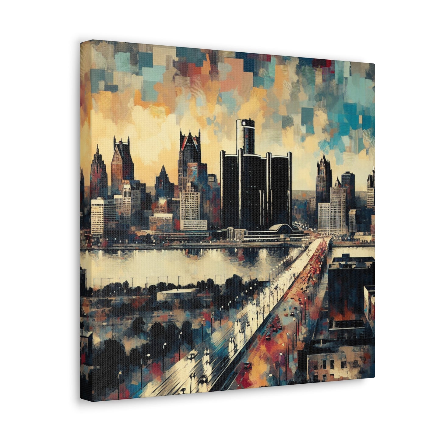 "Daring Detroit Dreams" - Canvas