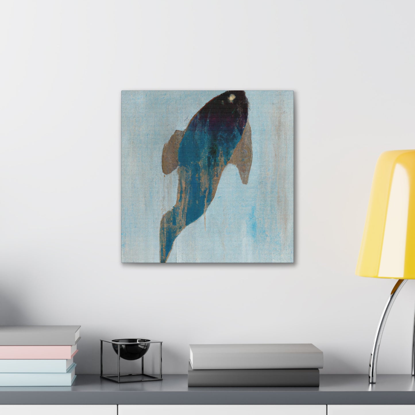 "Fish in Abstract Thought" - Canvas