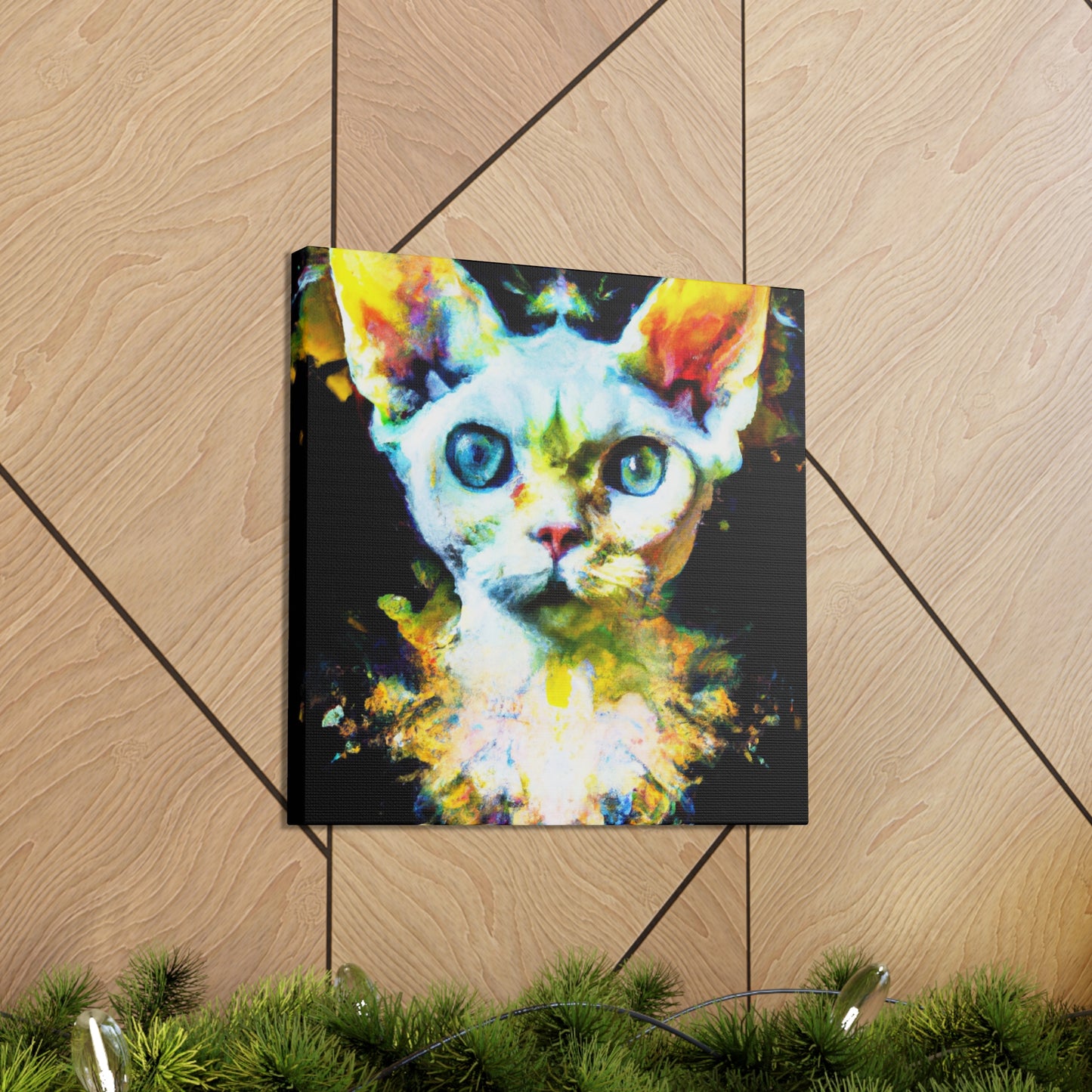 "Devon Rex Street Mural" - Canvas