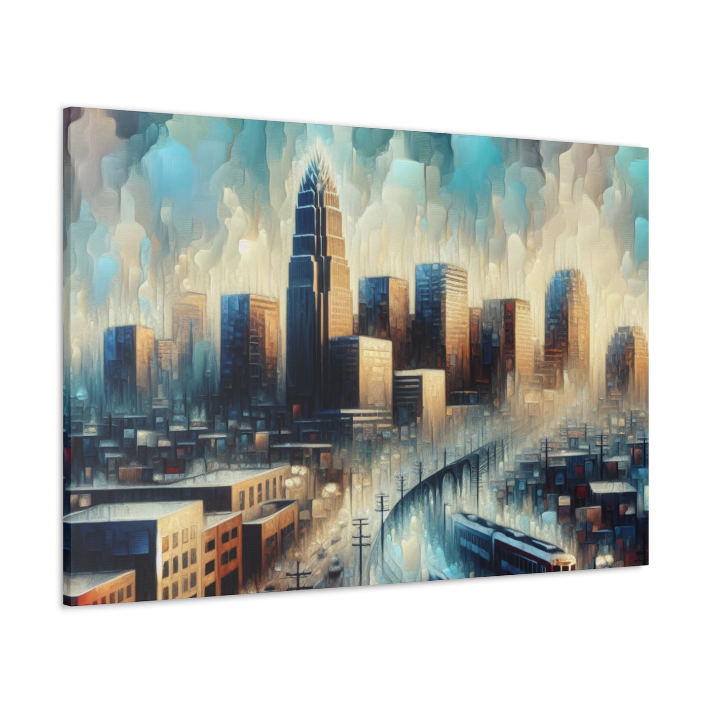 "Cosmic Charlotte Dreamscape" - Canvas