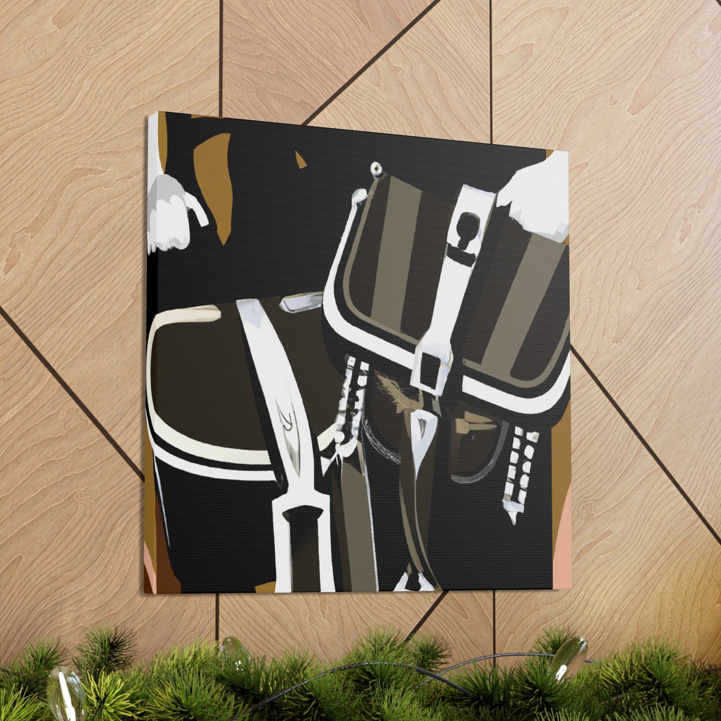 "Bags of Saddle Glory" - Canvas