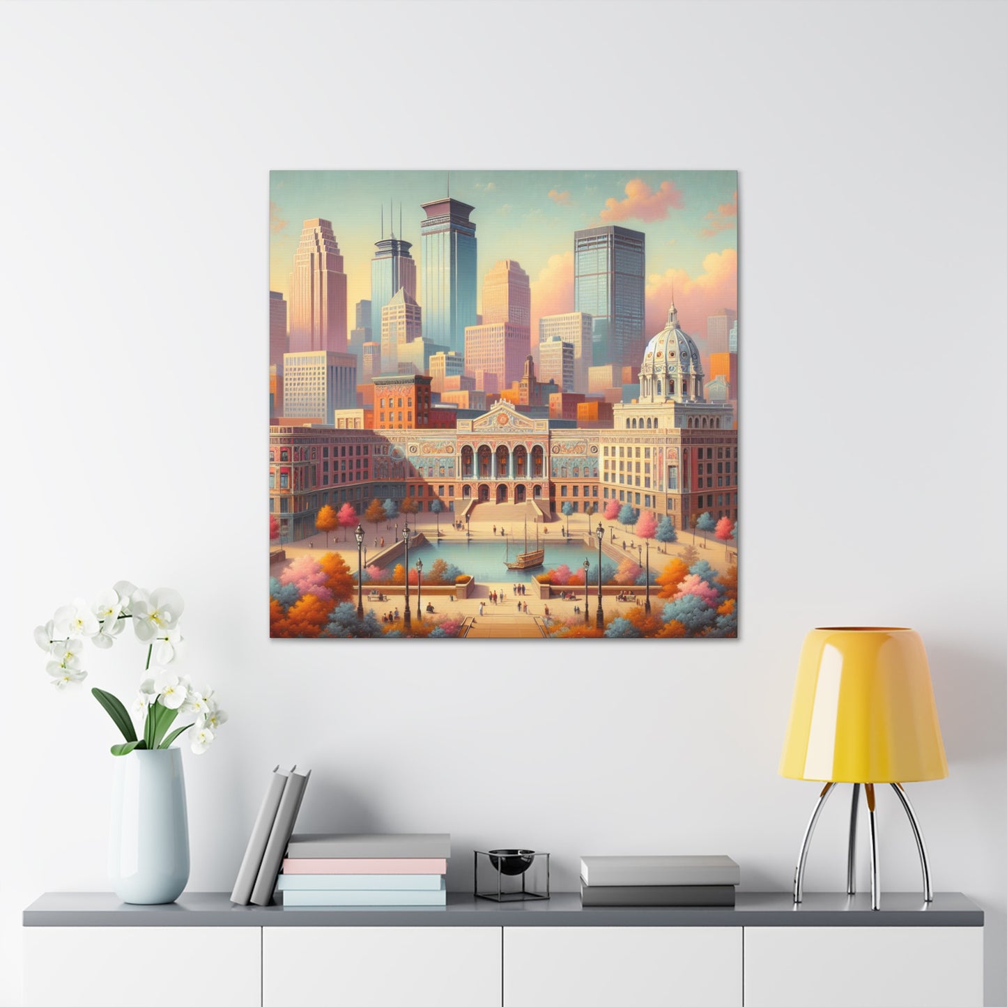 "Enchanting Minneapolis Splendor" - Canvas