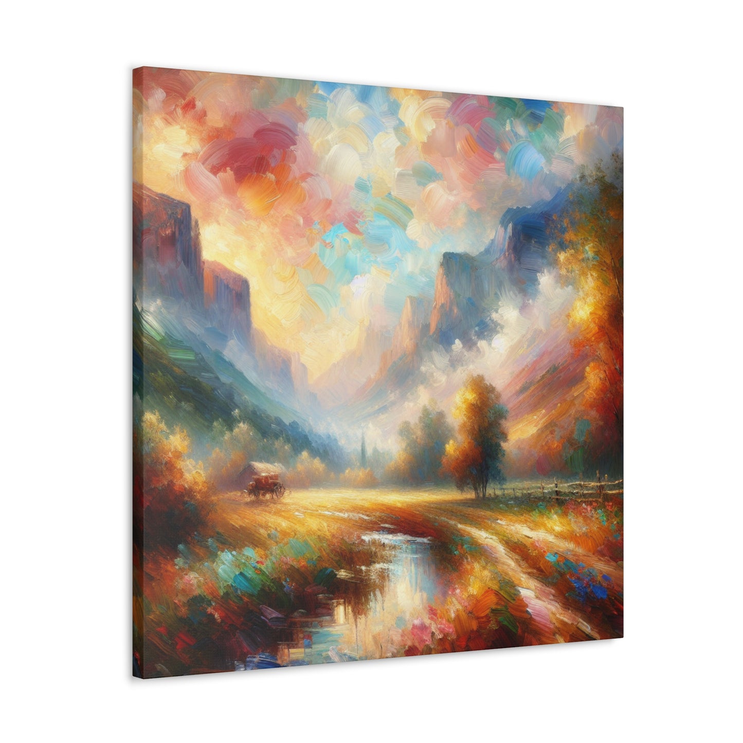 Whispering Sunflowers Dance - Canvas