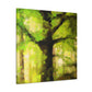 "Beech Tree, Serene Beauty" - Canvas