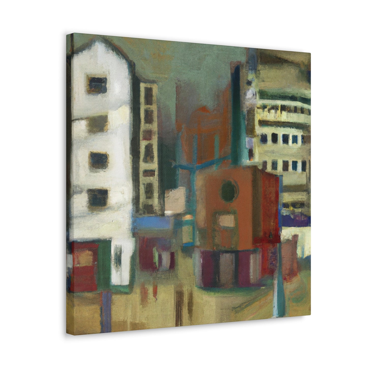 "Bauhaus in Impressionism" - Canvas