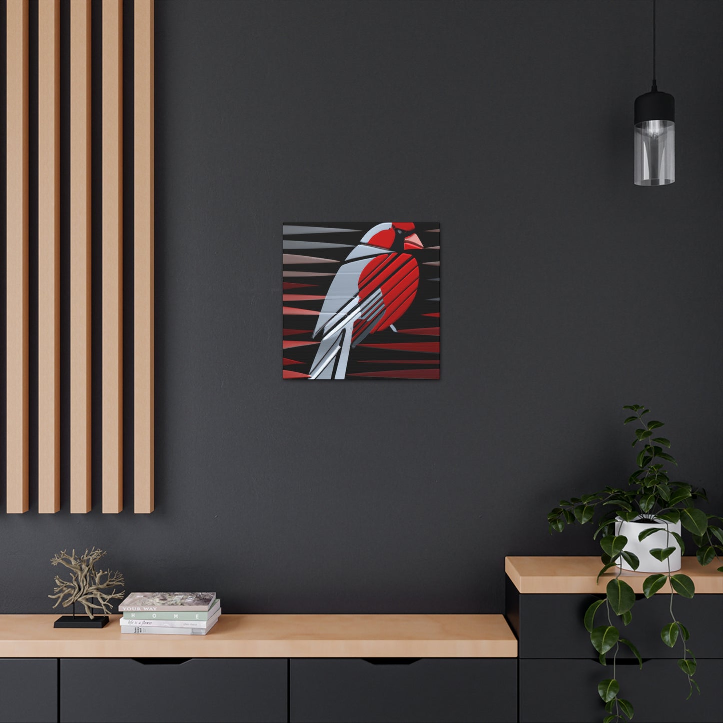 "Northern Cardinal Splendor" - Canvas