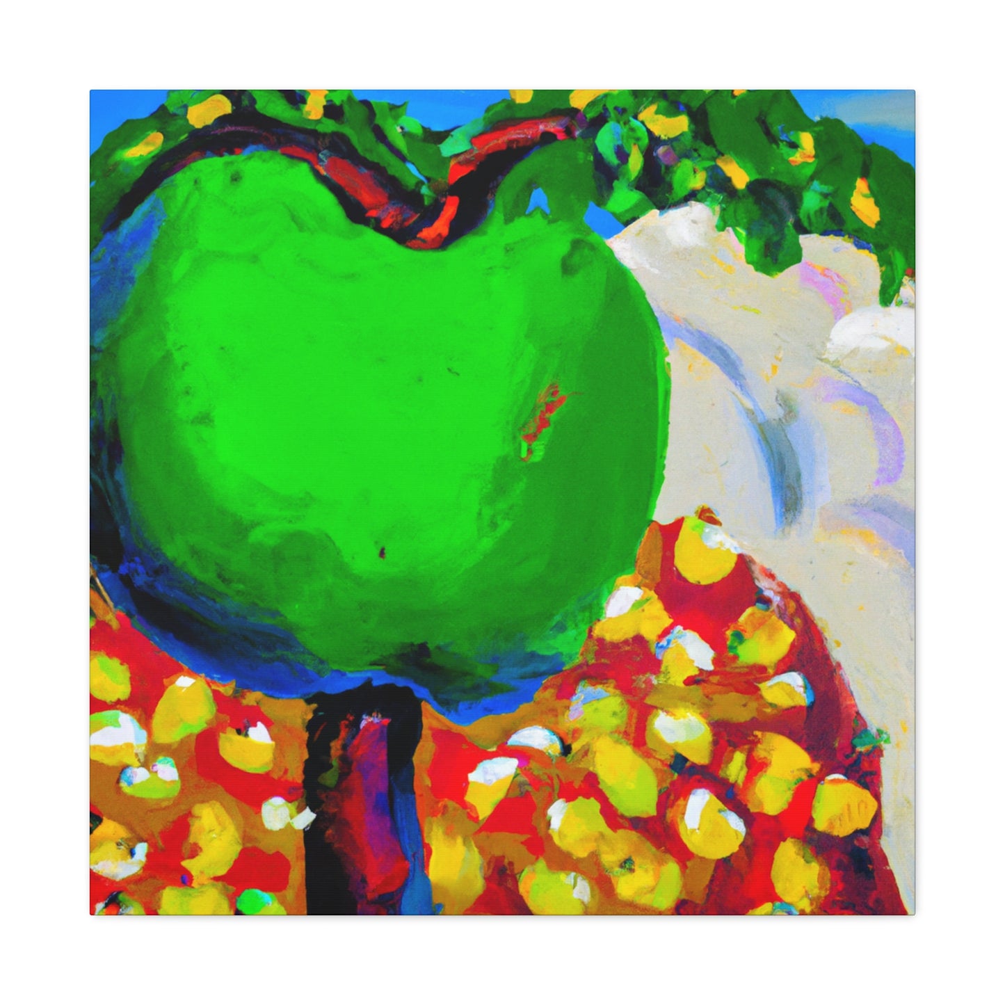 "Apple Tree in Bloom" - Canvas