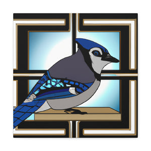 "Blue Jay Illumination" - Canvas