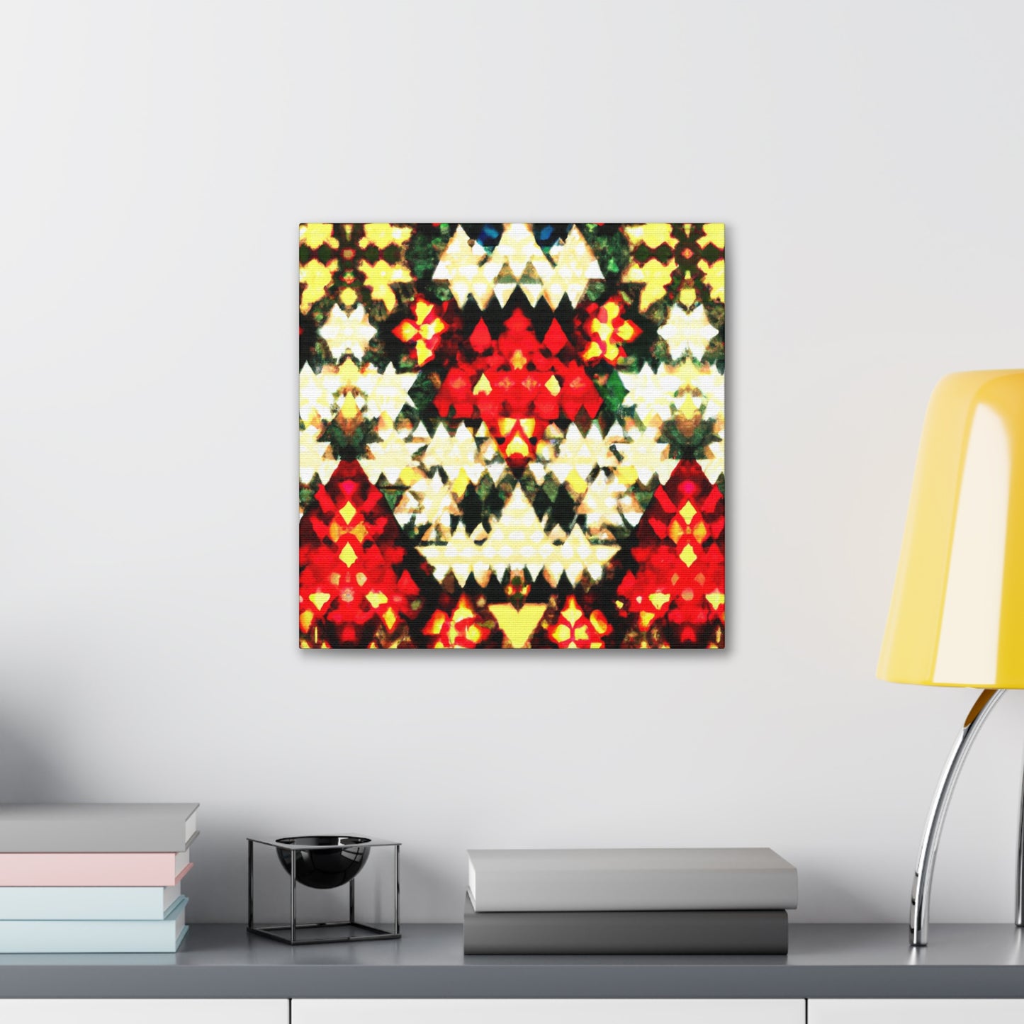 "Christmas Lights Twinkle Bright" - Canvas