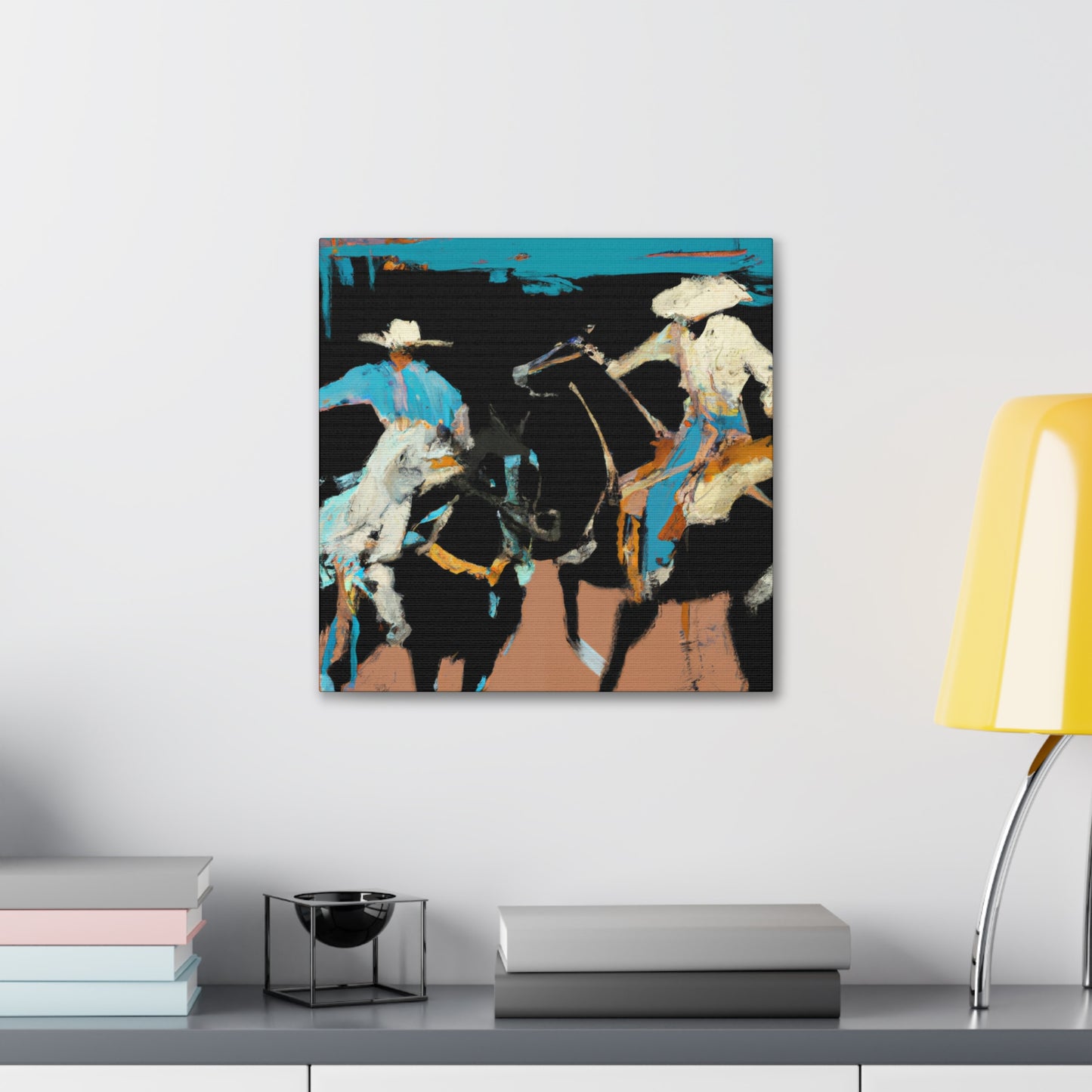 Cowboy Unbridled Freedom - Canvas