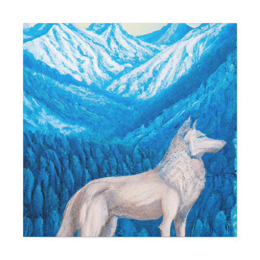 "Wolf in Neoclassicism" - Canvas