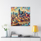 Golden Hues of Nashville - Canvas