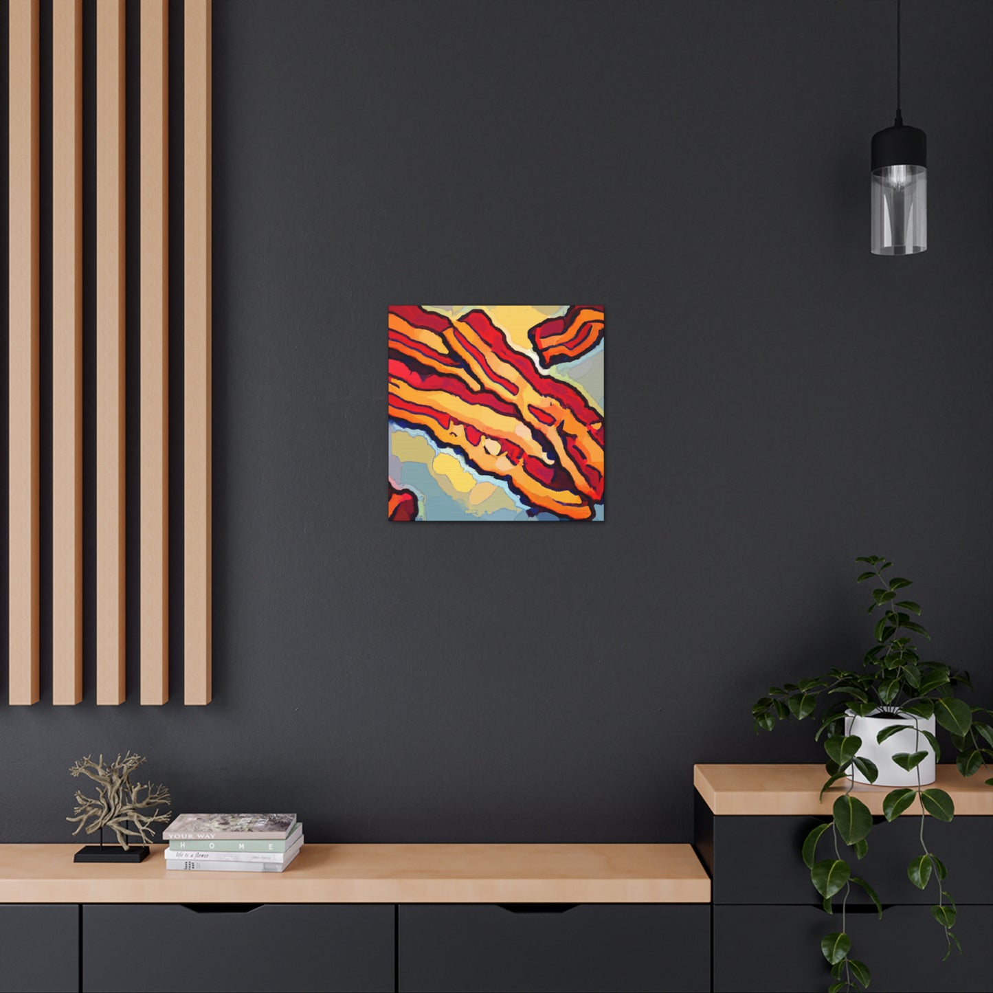 "Bacon in Pop Art" - Canvas