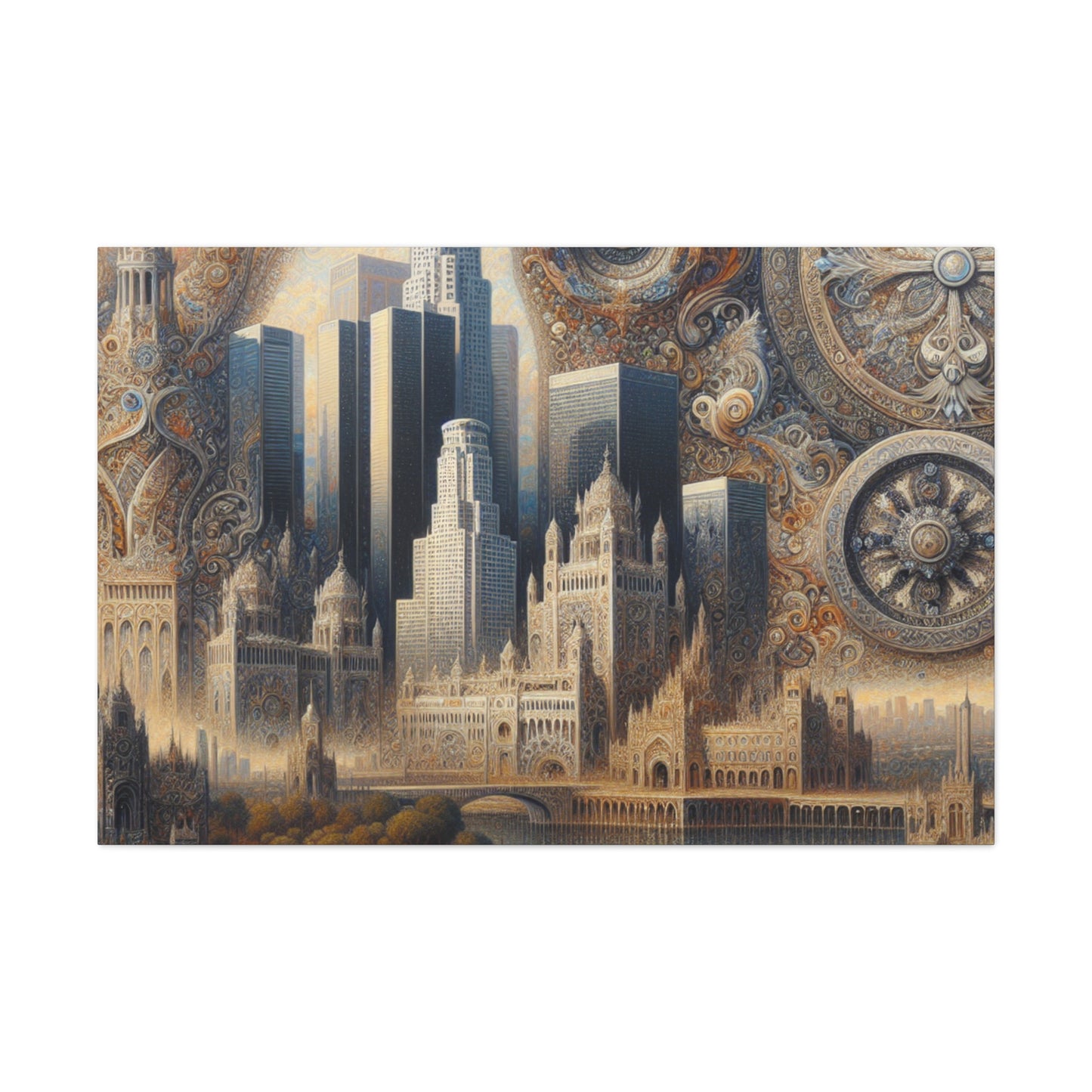 City of Golden Dreams - Canvas