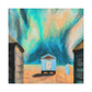 "Beach Hut Fantasy Dream" - Canvas