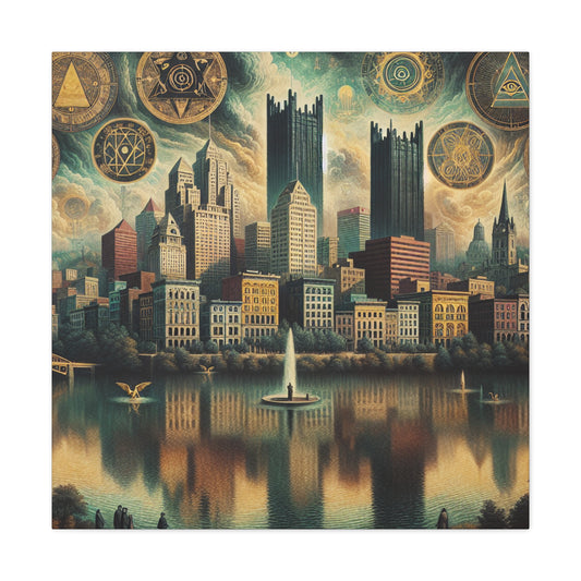 "Steel City Serenity" - Canvas