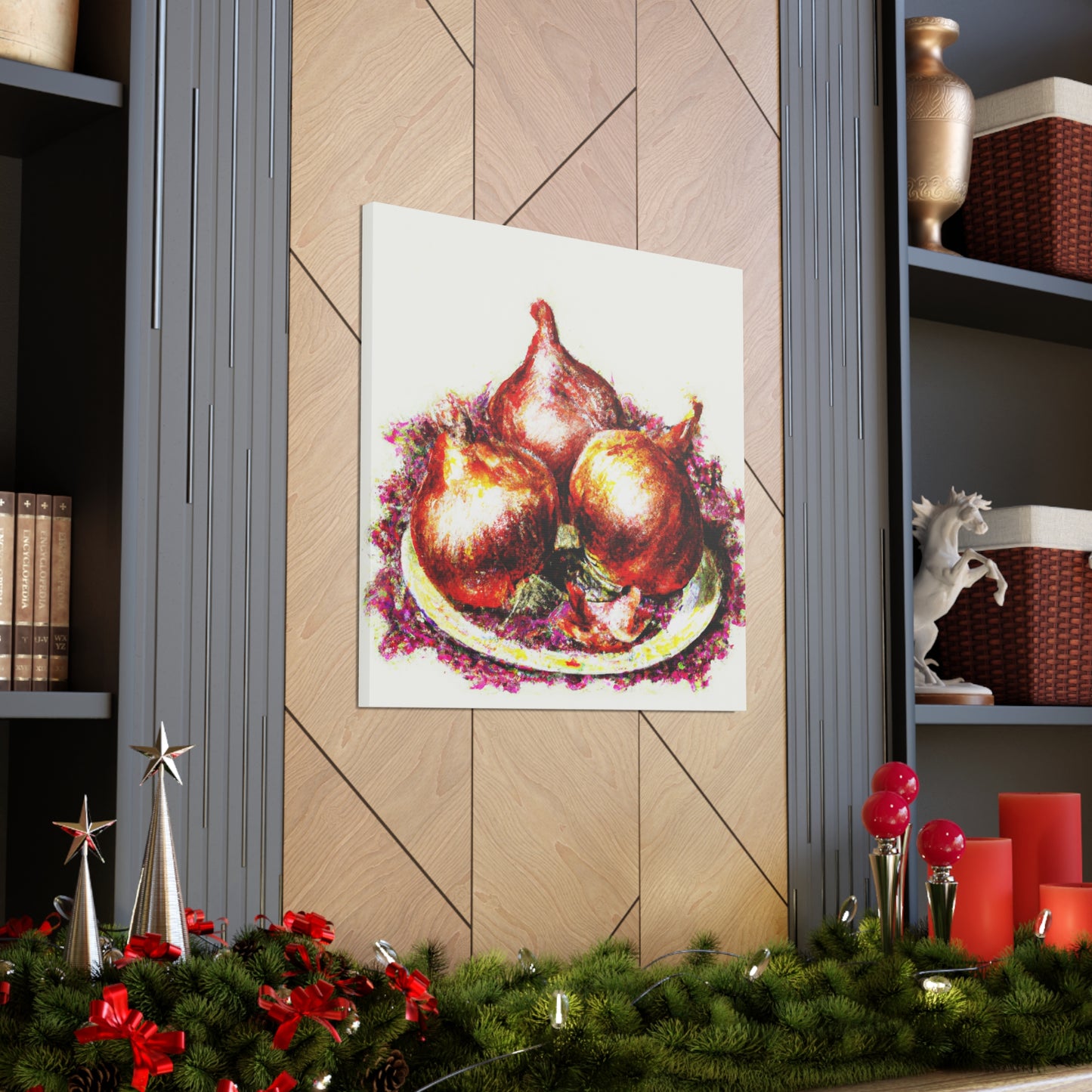 Onion in Rococo Style - Canvas