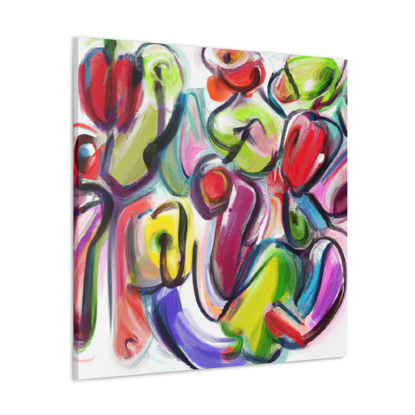 "Vegetables in Abstraction" - Canvas