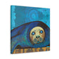 "Sea Lion Surrealism Dream" - Canvas