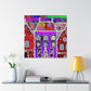 City Square Pop Mosaic - Canvas