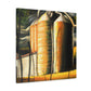 Silo in Surrealism - Canvas