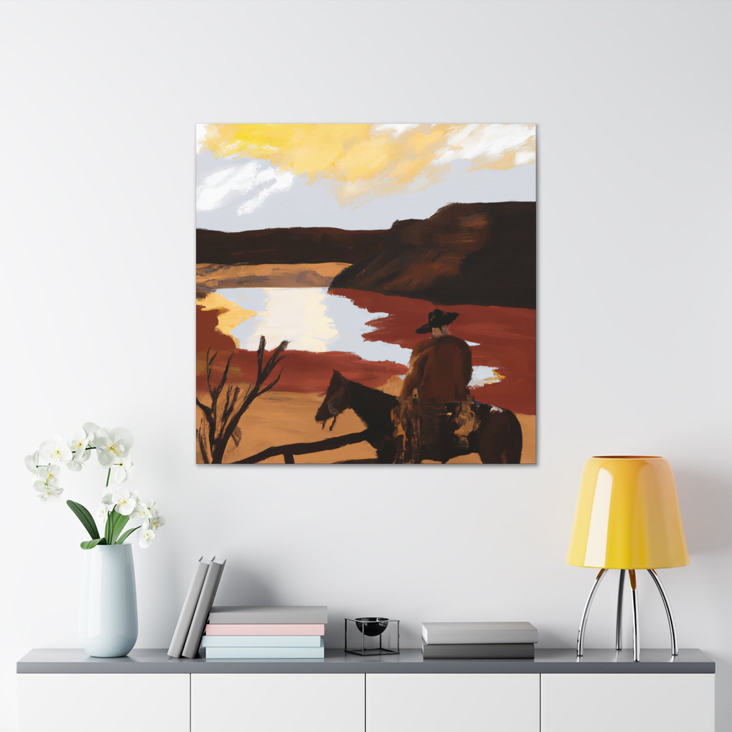 Western Landscape Dreaming - Canvas