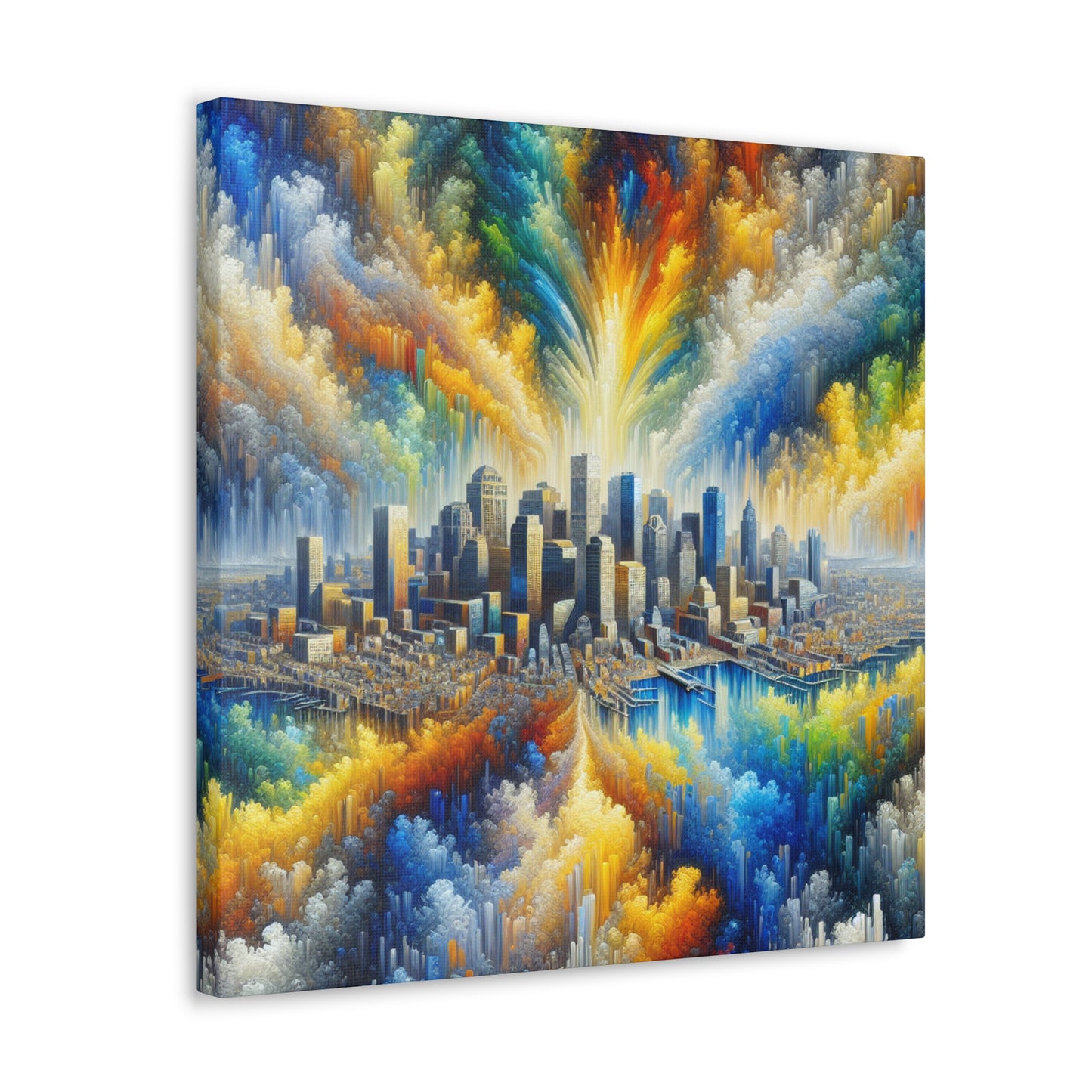 "Charming Boston Melodies" - Canvas