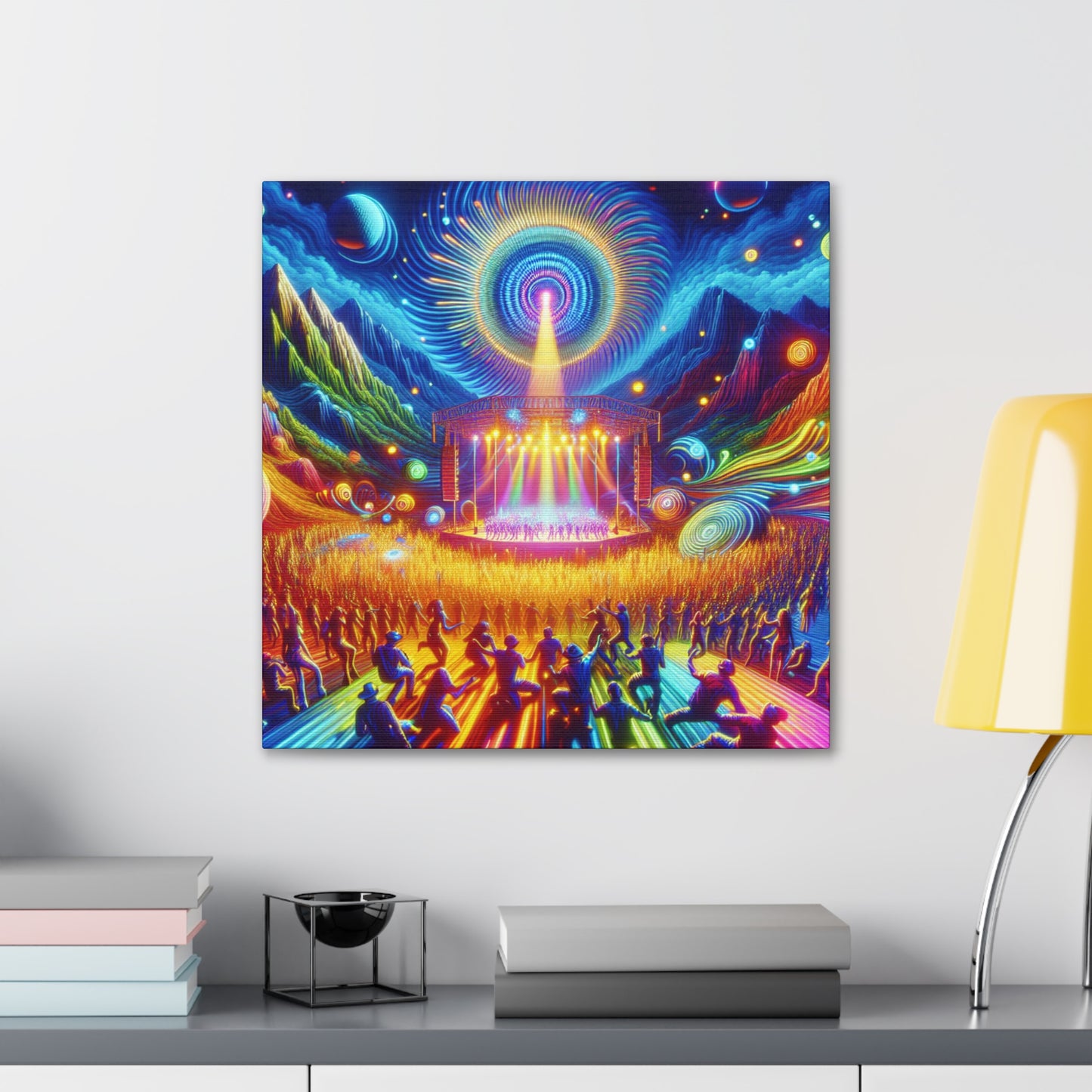 Euphoric Nature's Dance - Canvas