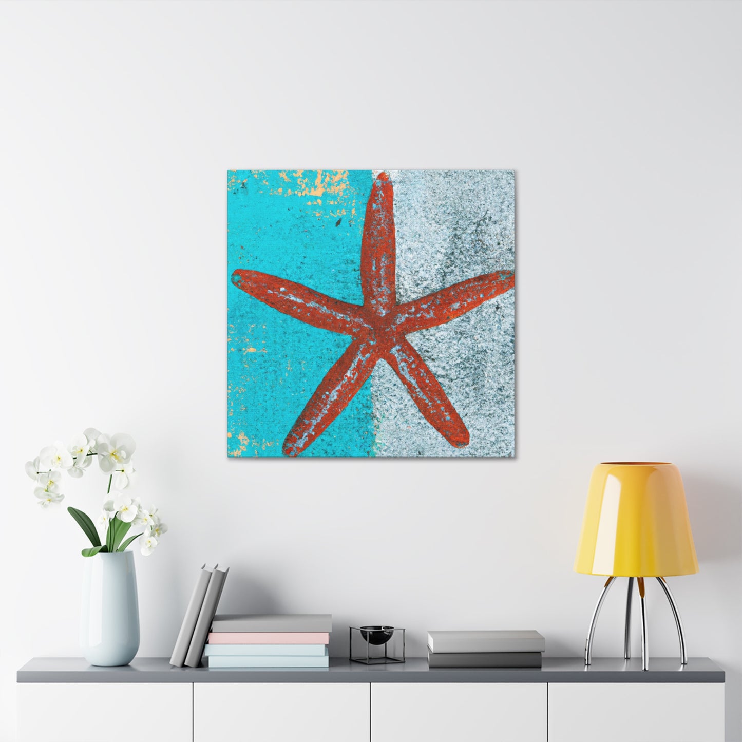 "Starfish on the Beach" - Canvas