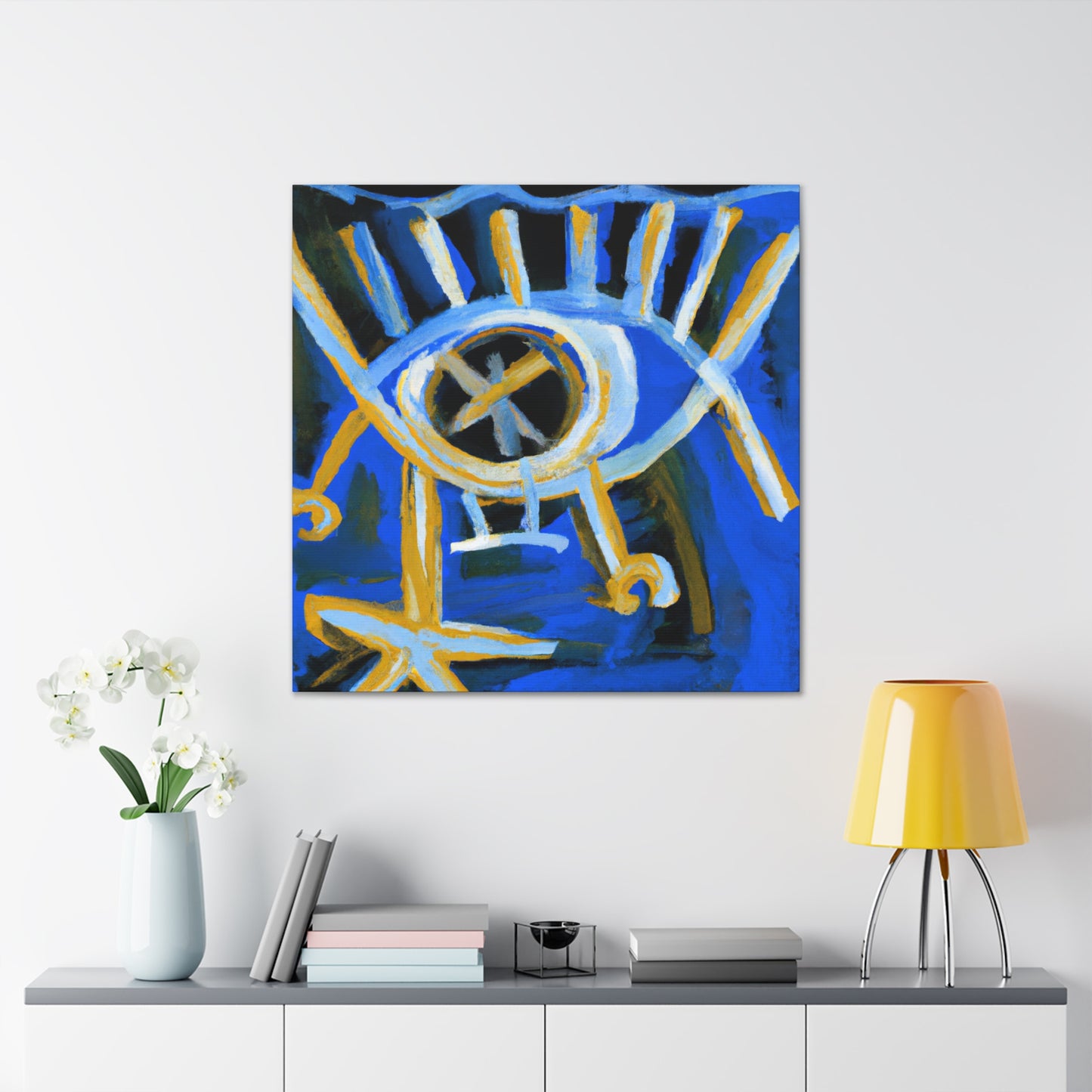 Compass in Expressionism - Canvas